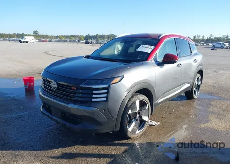 2025 Nissan Kicks Sr Fwd из США, поврежденный, VIN 3N8AP6DA7SL326281